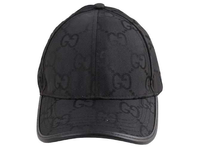 Gucci Leather Cap Black  ref.1375353