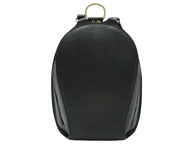 Louis Vuitton Mabillon Schwarz Leder  ref.1375435