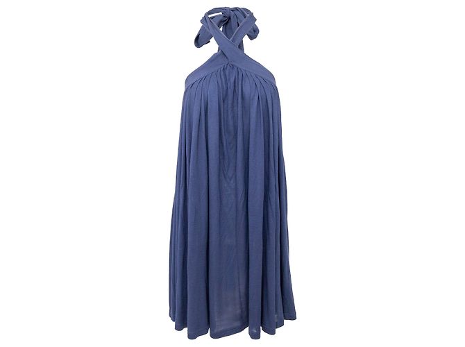 Stella Mc Cartney Vestido halter con nudo anudado de Stella McCartney