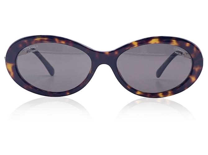 Chanel Sunglasses Brown Plastic  ref.1375471