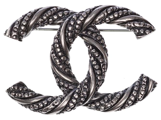 CHANEL CC-Schmuck aus silbernem Metall – 101909  ref.1375489