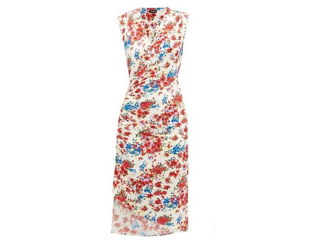 Autre Marque Atlein reunió un vestido estampado floral. Multicolor