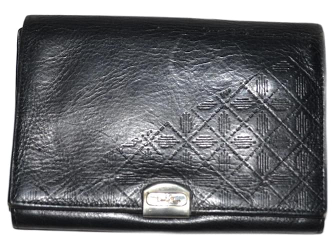 Emilio Pucci wallet Black Leather  ref.1375554