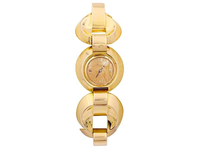 Hermès-Uhr, Rotgold. Roségold  ref.1375630