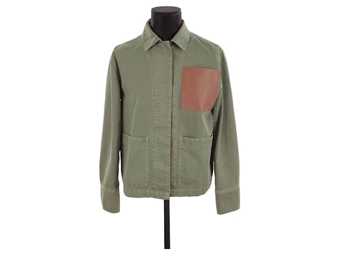 Anine Bing Cotton Jacket Khaki  ref.1375645