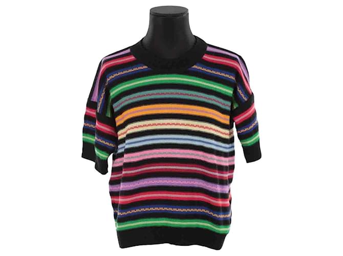 Autre Marque Short-sleeved wool sweater Multiple colors  ref.1375646