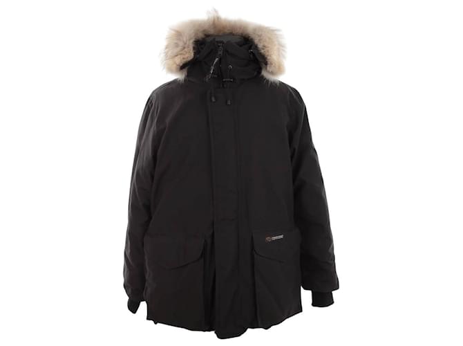 Canada Goose Casaco preto Poliéster  ref.1375649