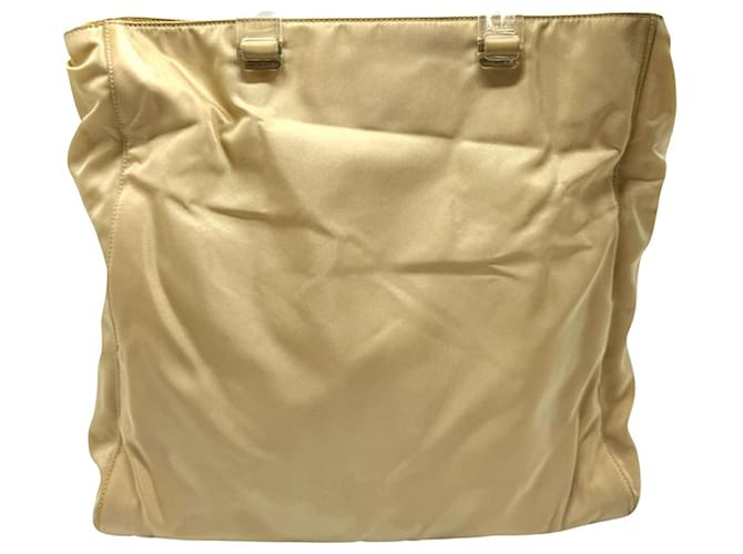 Prada Tessuto Synthétique Beige  ref.1375734