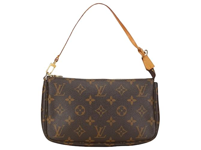 Louis Vuitton Pochette Accessoire Toile Marron  ref.1375767