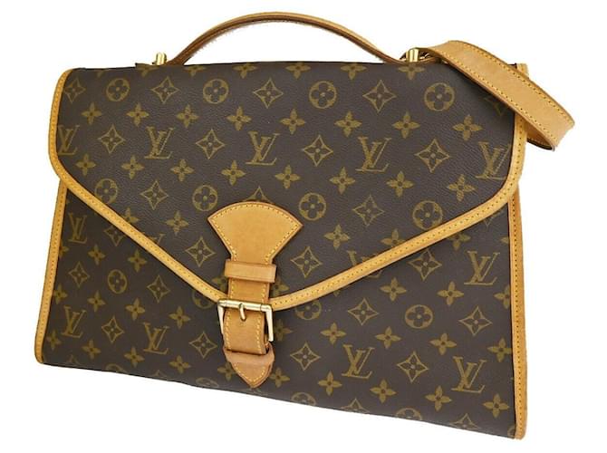 Louis Vuitton Beverly Brown Gold-plated  ref.1375771