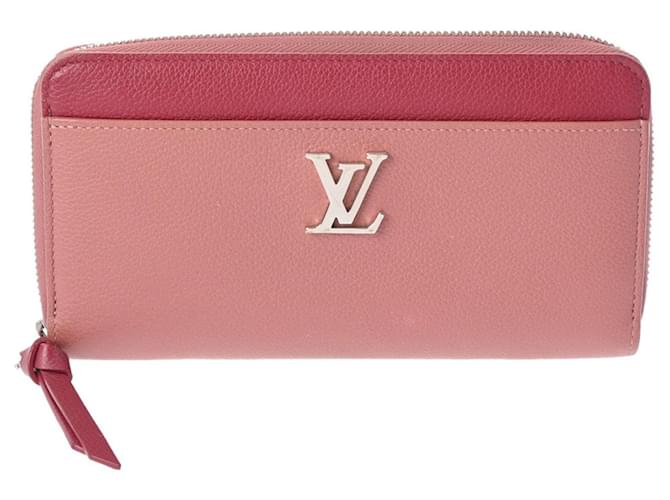 Louis Vuitton Lockme Pink Leder  ref.1375796