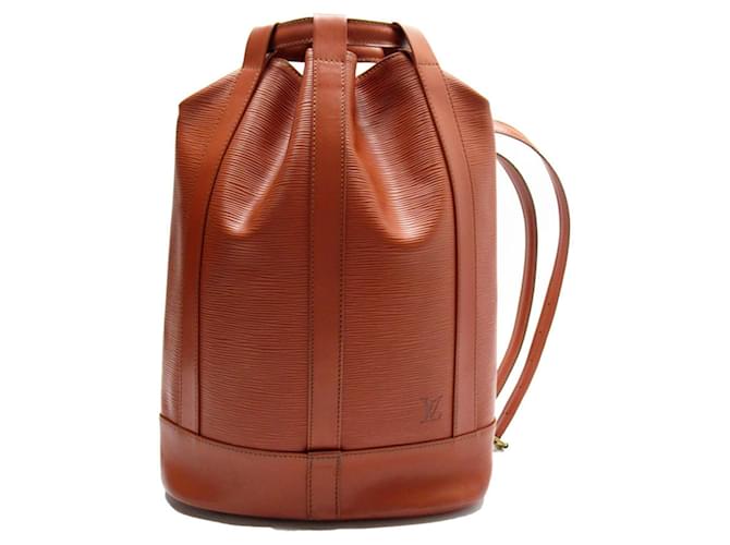 Louis Vuitton Randonnée Brown Leather  ref.1375810
