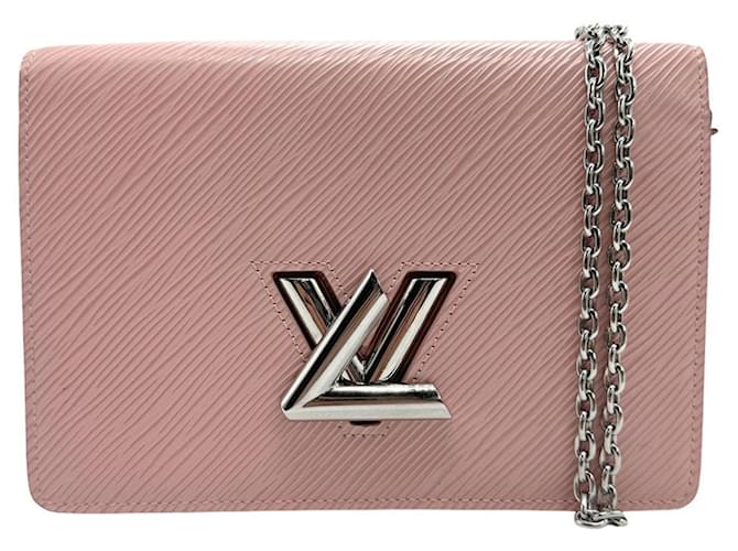 Louis Vuitton Twist Pink Leder  ref.1375815