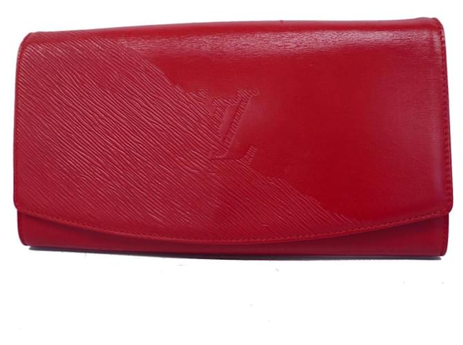 Louis Vuitton Aegean Rot Leinwand  ref.1375824