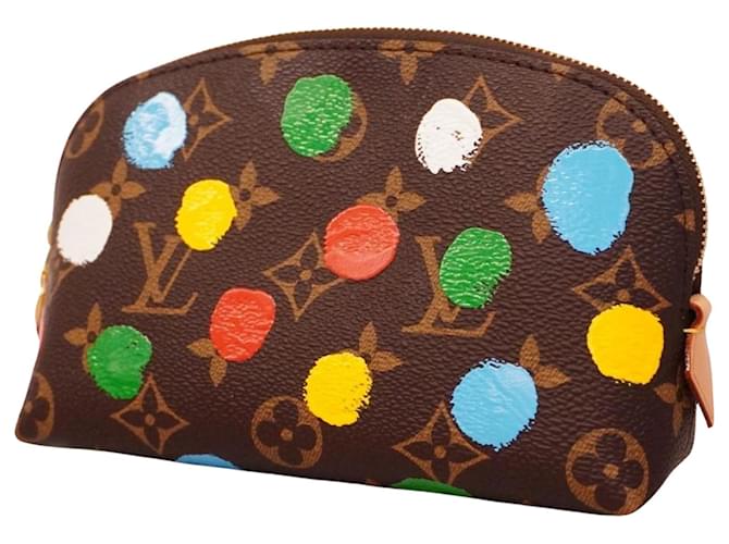 Estuche cosmético Louis Vuitton Castaño Lienzo  ref.1375876