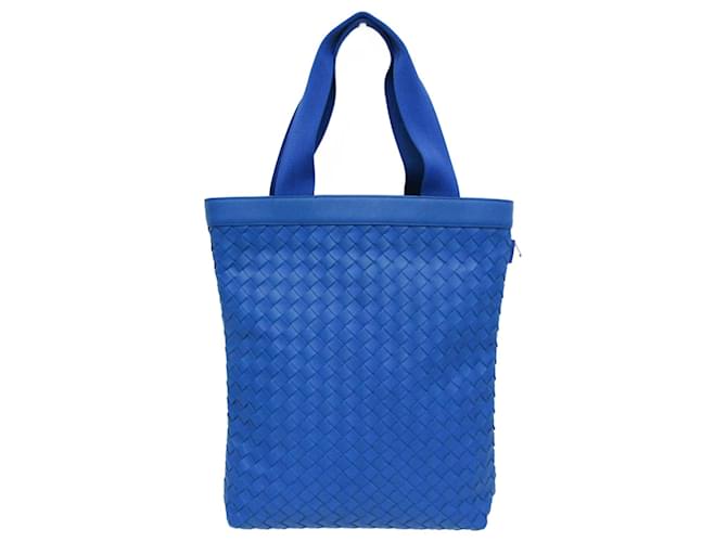 Bottega Veneta Intrecciato Blu Pelle  ref.1375895