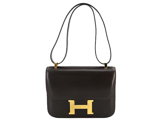 Hermès Constance Brown Leather  ref.1375952
