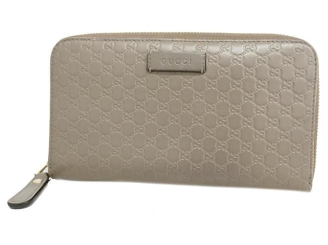 Gucci Guccissima Gris Cuero  ref.1375956