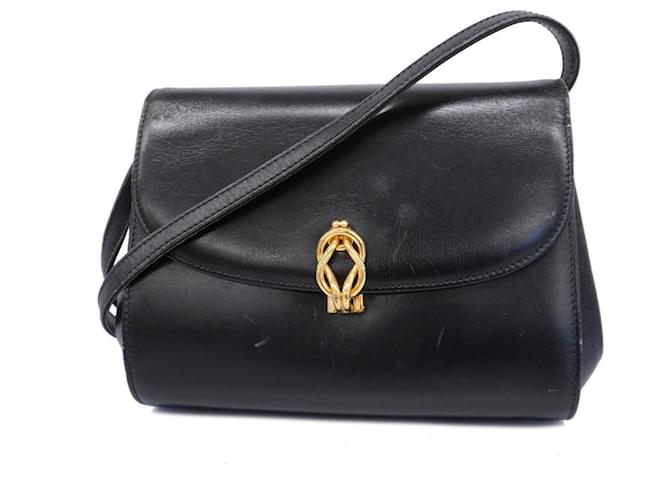 Gucci Negro Cuero  ref.1375963