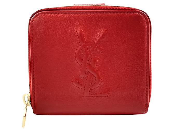 Saint Laurent Cassandra Red Leather  ref.1375995