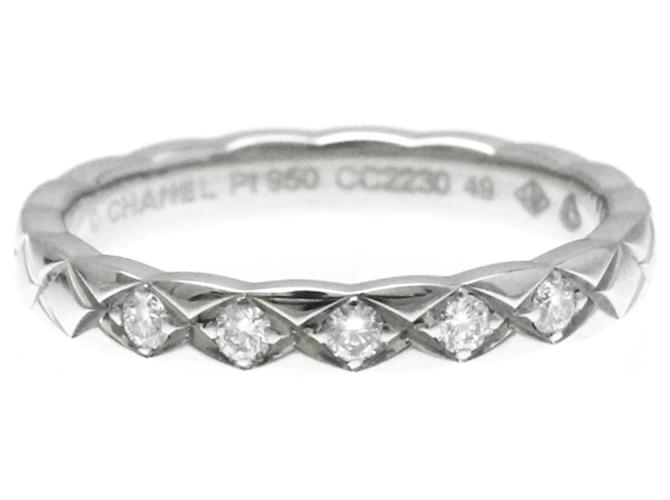 Chanel Coco Crush Plata Platino  ref.1376013