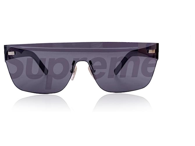 Louis Vuitton Óculos de sol Black Shield City Mask Z0986U Preto Plástico  ref.1376017