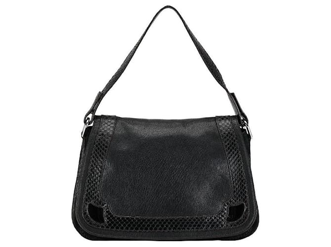 Cartier Marcello Saddle Bag  Leather Shoulder Bag in Good condition  ref.1376041