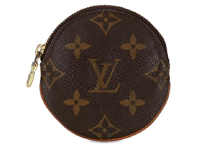 Louis Vuitton Monogram Portomone Ron Münzetui Canvas Münzetui M61926 in gutem Zustand Leinwand  ref.1376046