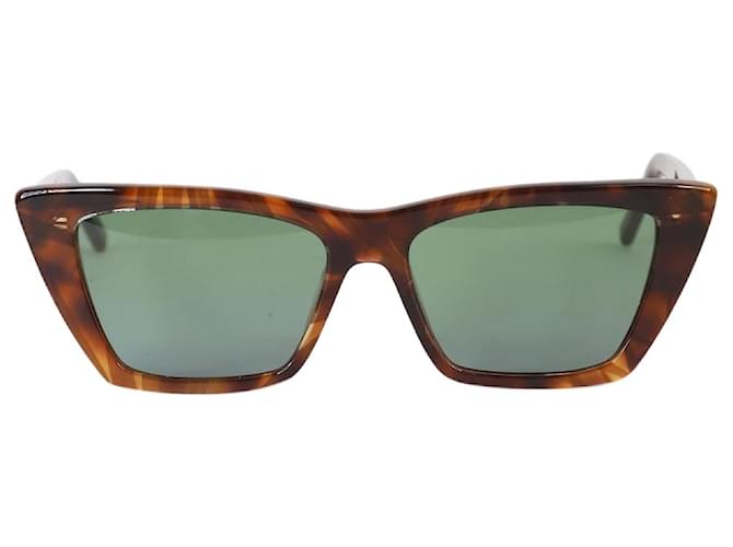 Saint Laurent Gafas de sol SL 276 carey marrón Castaño Acetato  ref.1376085