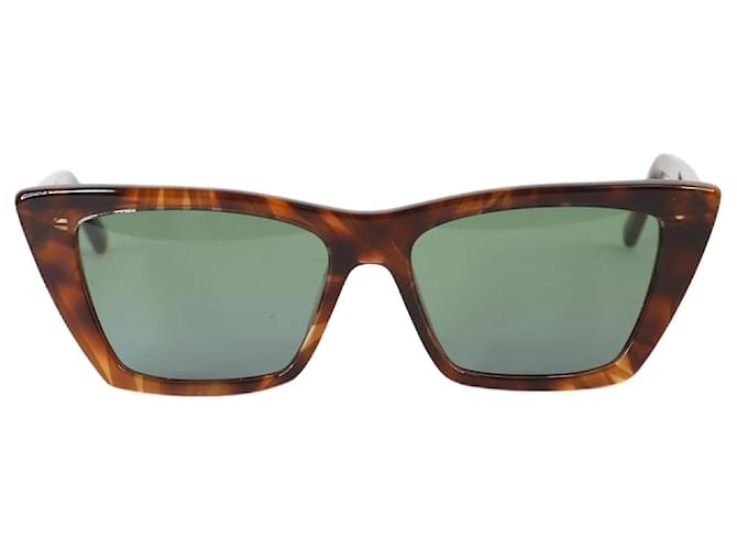 Saint Laurent Brown tortoise shell SL 276 sunglasses Acetate  ref.1376085