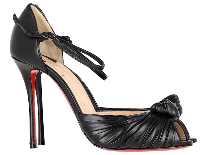 Christian Louboutin Marchavekel Pumps in Black Leather   ref.1376252