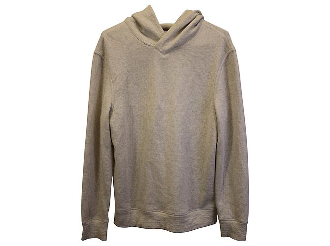 Sudadera con capucha Helmut Lang de algodón gris 