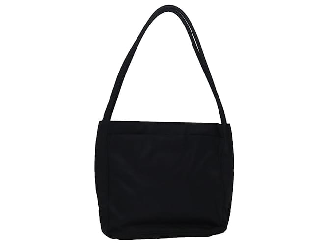 PRADA Sac à Bandoulière Nylon Noir Auth am6205  ref.1376427