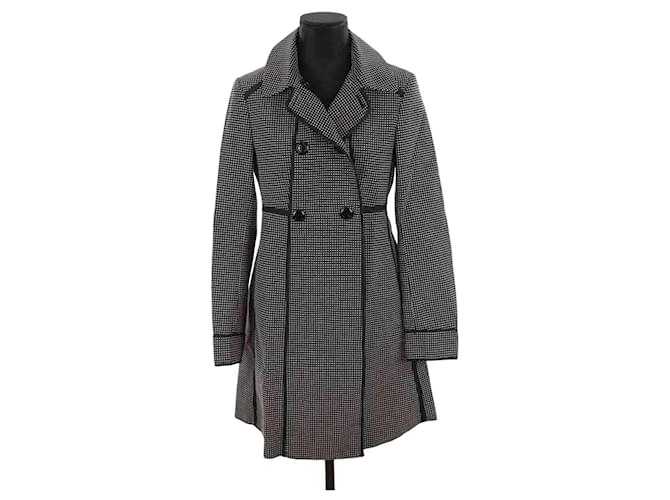 Sportmax Cotton coat Black  ref.1376475