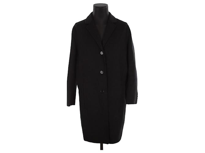 The Kooples Manteau en laine Noir  ref.1376515