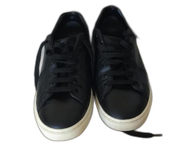 Sneaker Louis Vuitton Frontrow in pelle nera Nero