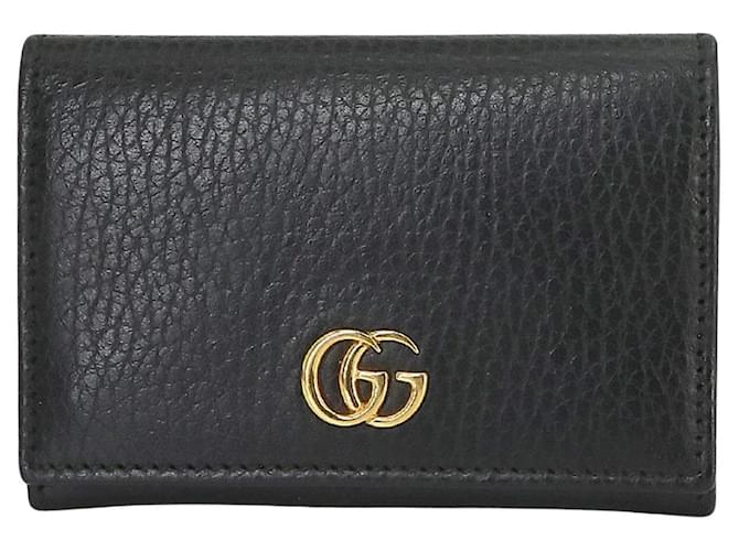 Gucci GG Marmont Cuir Noir  ref.1376637