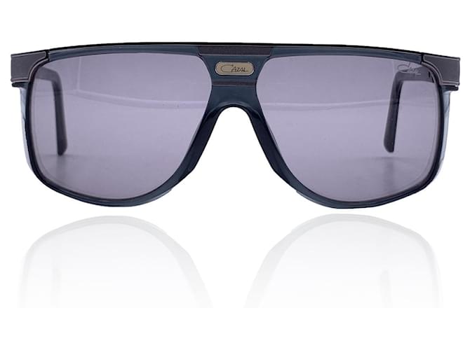 Autre Marque Sonnenbrille aus Acetat in Grau Gunmetal Mod. 673 003 61/12 150 mm Kunststoff  ref.1376804