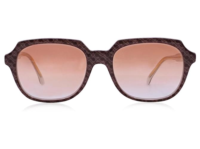 Autre Marque Vintage-Sonnenbrille mit braunem Tortora-Logo, G/11, 56/16, 140 mm Kunststoff  ref.1376818