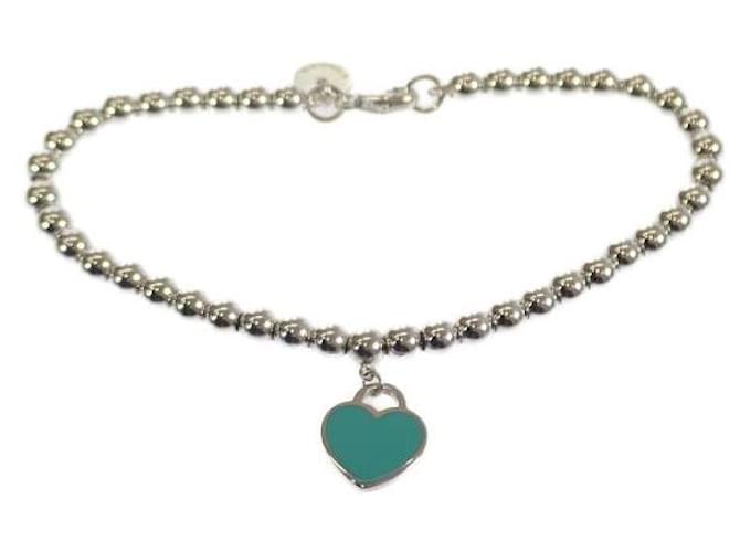 Tiffany & Co Silver Return to Tiffany Bracelet Bracelet en métal en bon état  ref.1376832