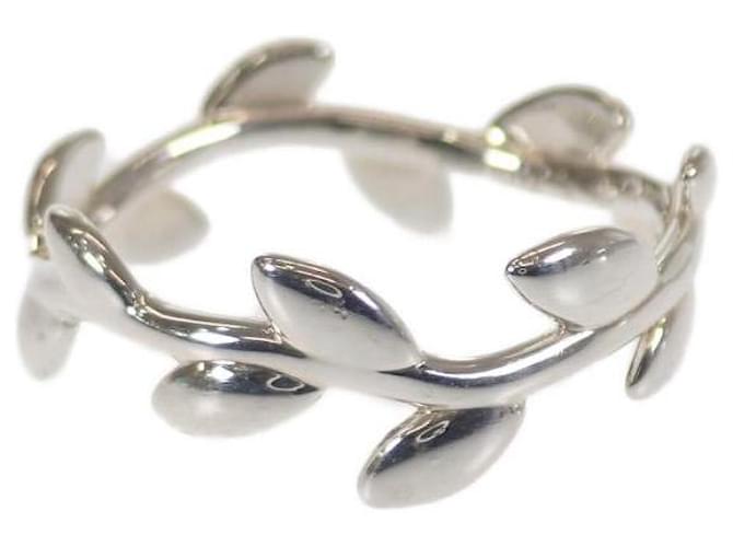 Tiffany & Co Paloma Picasso Olive Leaf Band Metal Ring in Excellent condition  ref.1376833