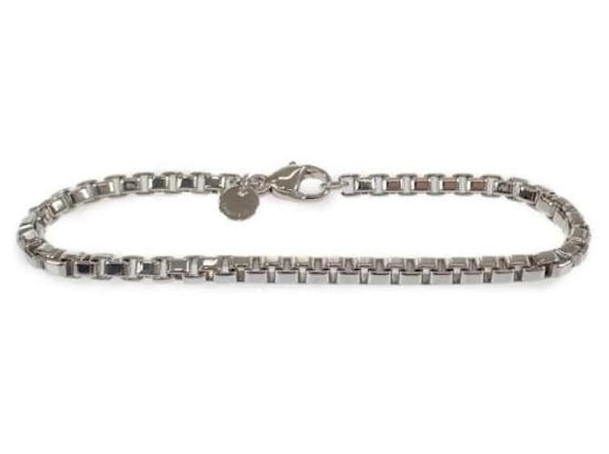 Tiffany & Co. Silbernes venezianisches Gliederarmband Metallarmband 6.0150727E7 in ausgezeichnetem Zustand  ref.1376839