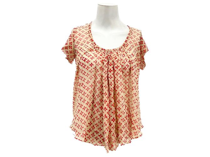 Isabel Marant top T.0-5 1 Seta Beige