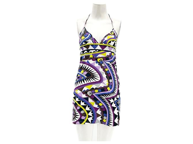 EMILIO PUCCI Dresses T.IT 44 Cotton Multiple colors ref.1376877  