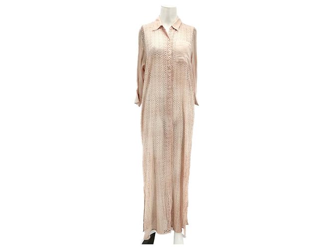 Autre Marque Vestido de algodón T. Internacional de Saint-Tropez para el domingo Rosa