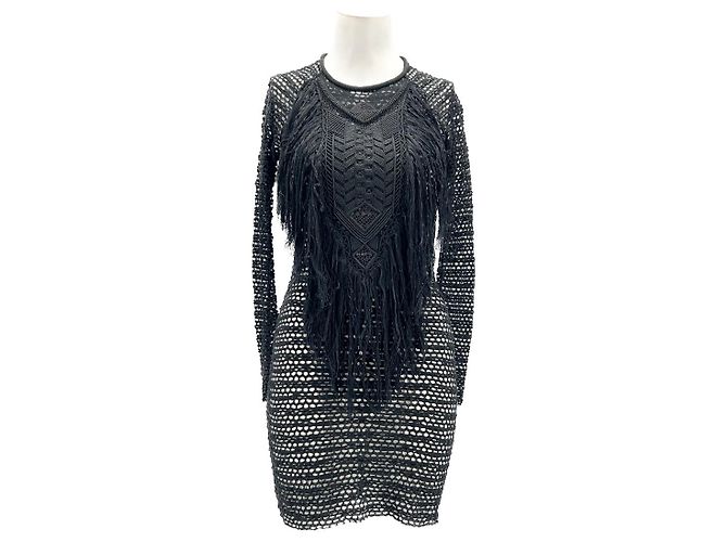 Vestido Isabel Marant T.0-5 0 Algodón Negro