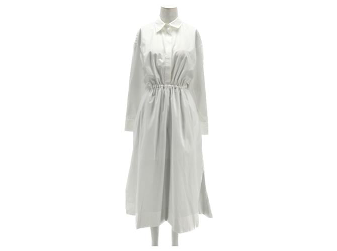 Robes COS T.FR 40 Coton Blanc  ref.1376889