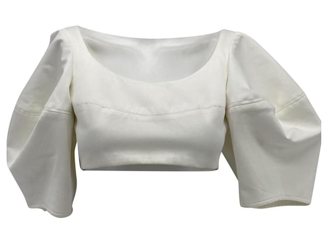 ELLERY  Tops T.UK 8 Cotton White  ref.1376917