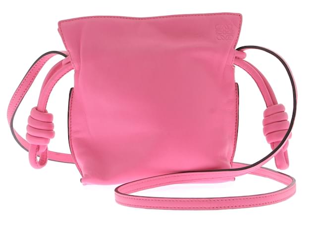 LOEWE Sacs à main T. Cuir Rose  ref.1376935