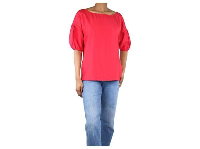 Fendi Red short-sleeved top - size UK 6  ref.1376962